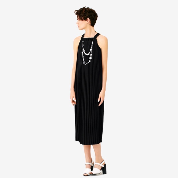 kate spade Dresses & Skirts - Kate Spade Saturday Black Neat Pleat Midi Dress